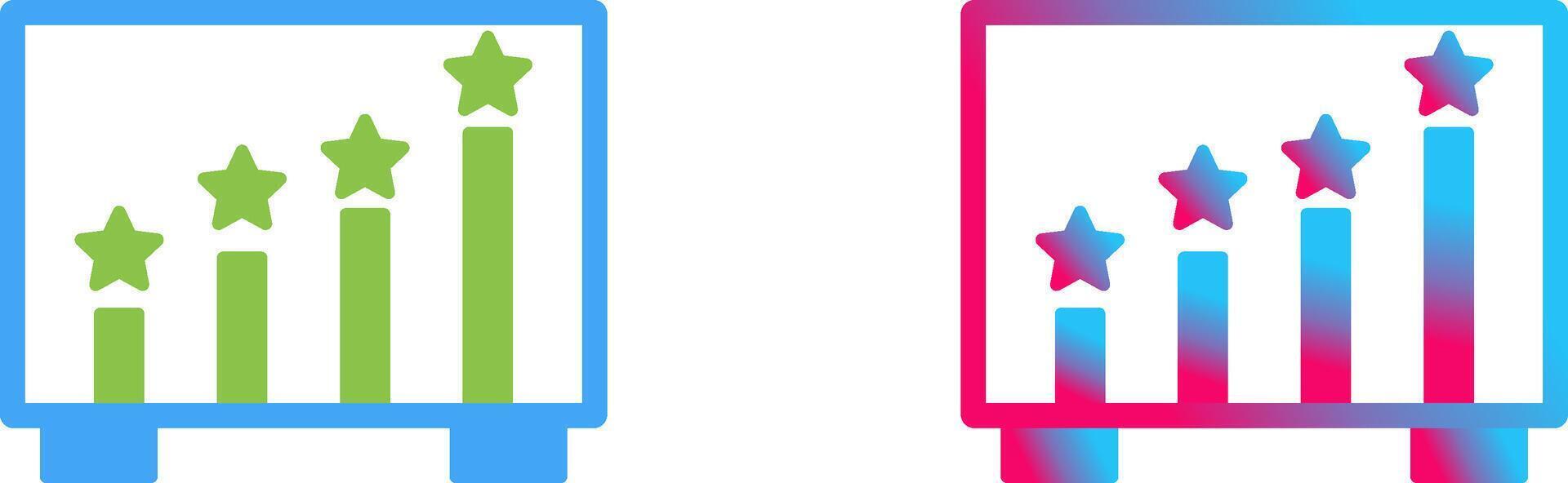 Rating Icon Design vector