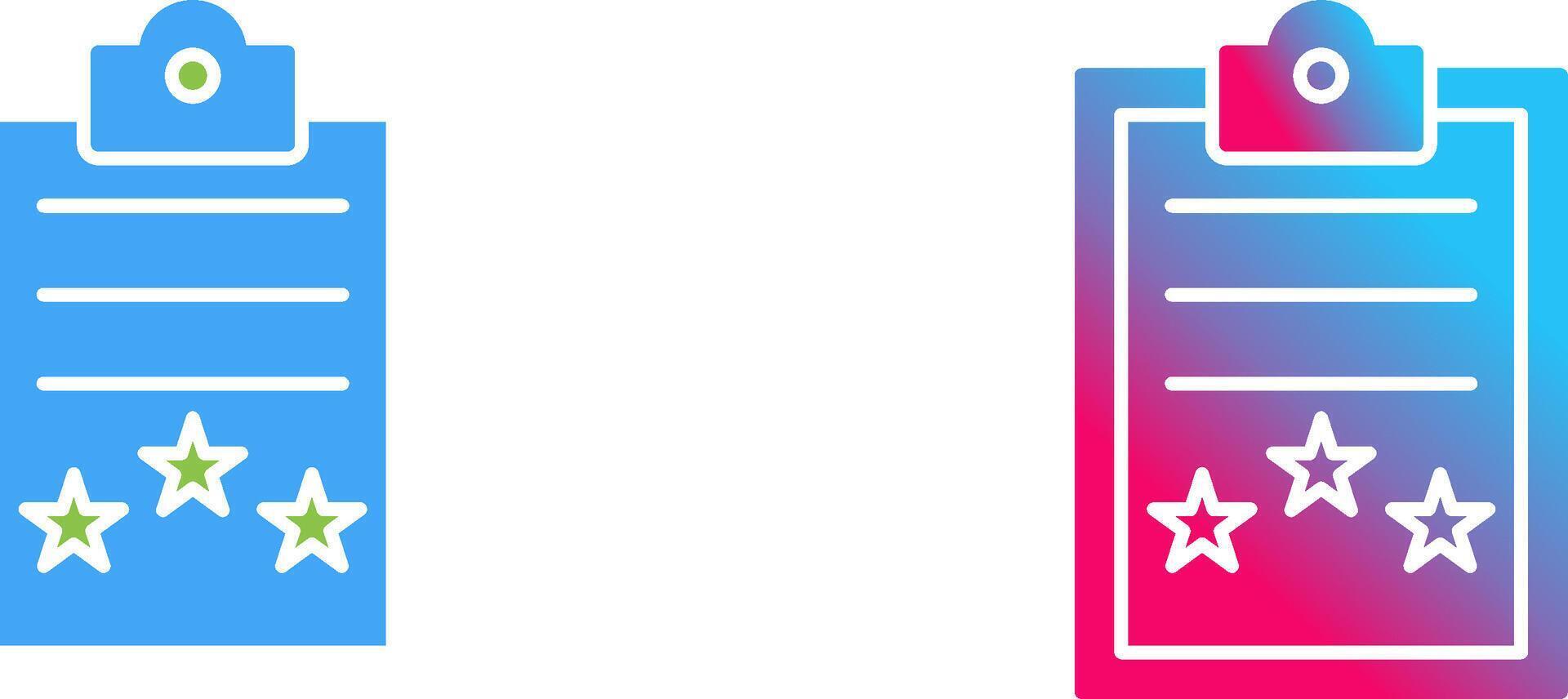 Result Icon Design vector