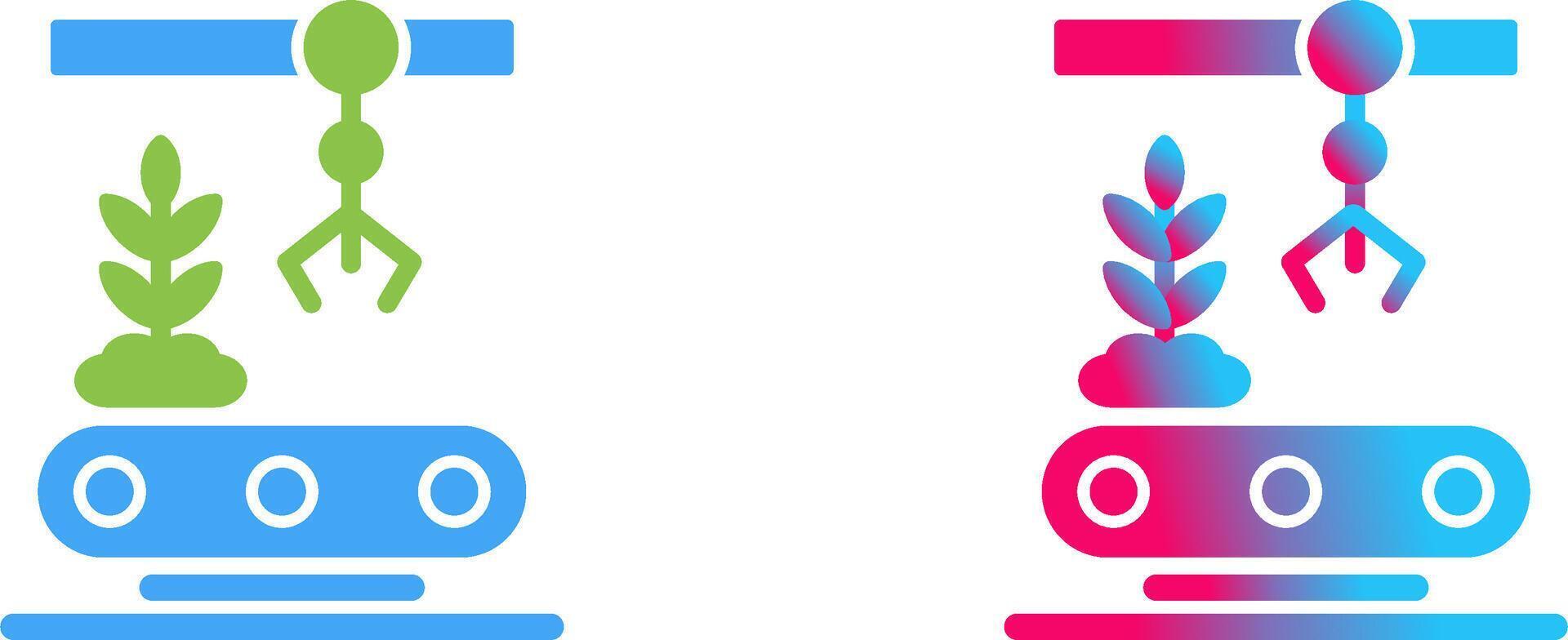 Conveyor Icon Design vector