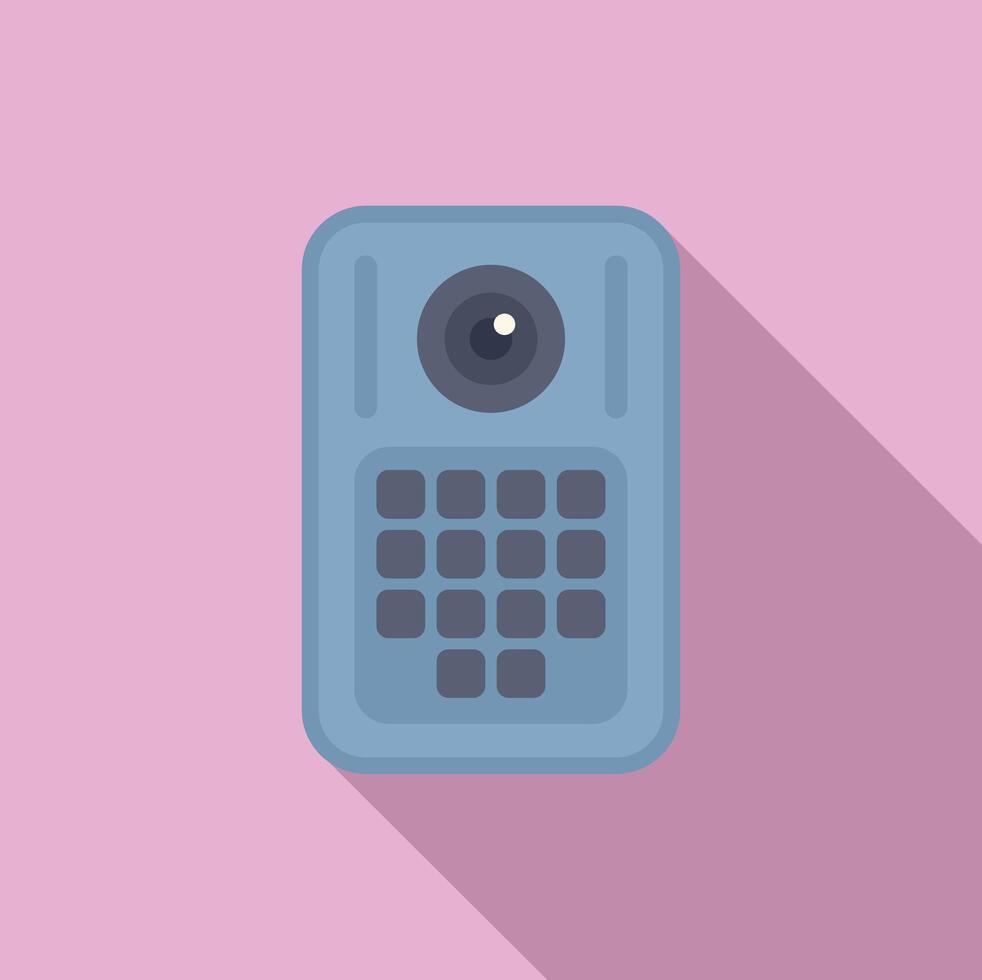Flat design illustration of keypad door lock 45411883 Vector Art at ... Circuit Diagram