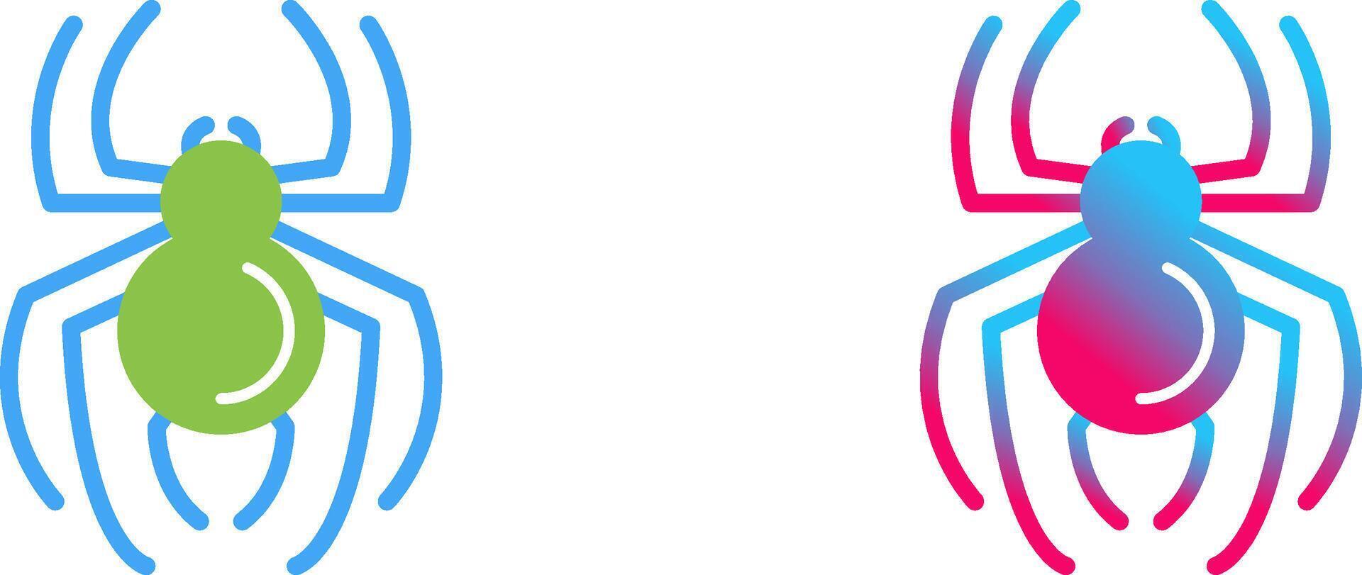 Spider Icon Design vector