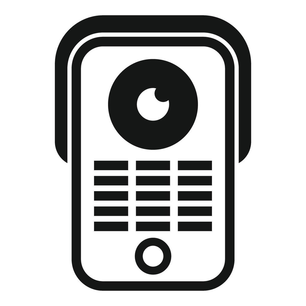 Iconic retro music player illustration vector