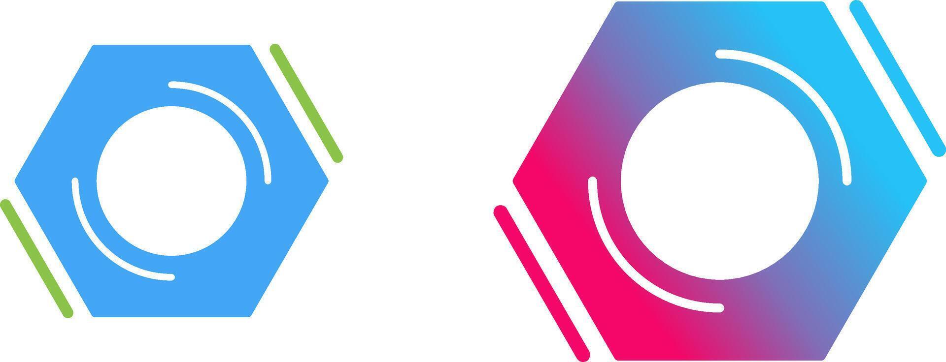 Nut Icon Design vector