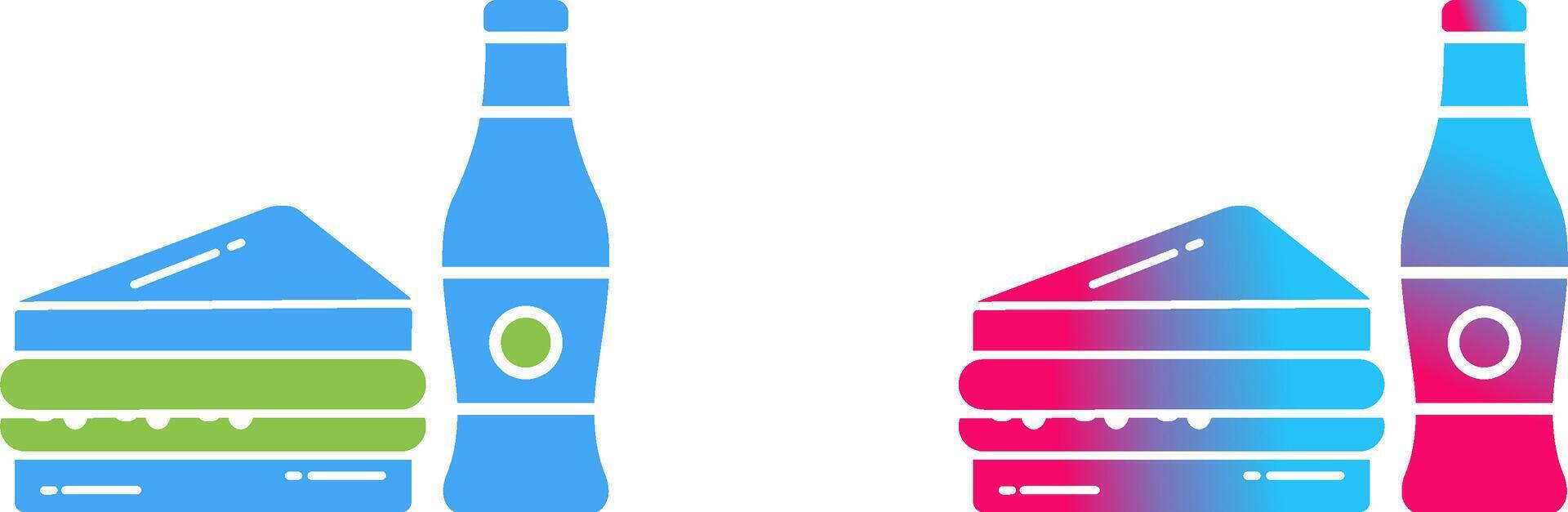 Junk Food Icon Design vector