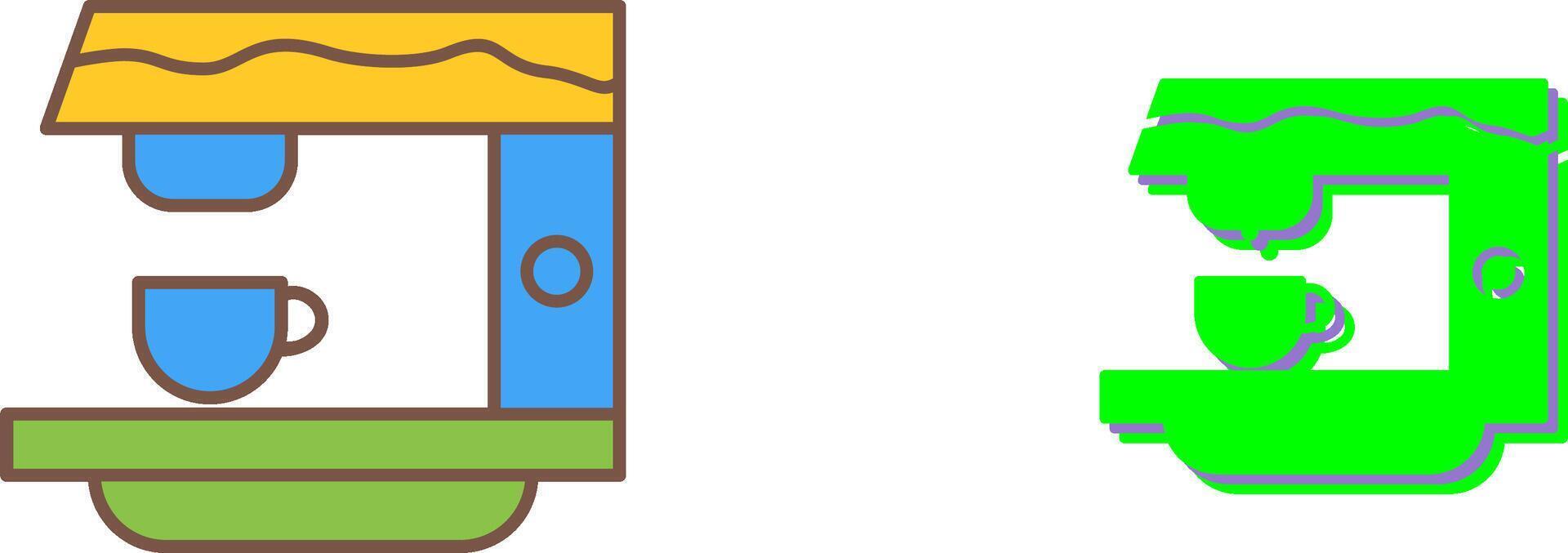 Coffee Machine Icon Design vector