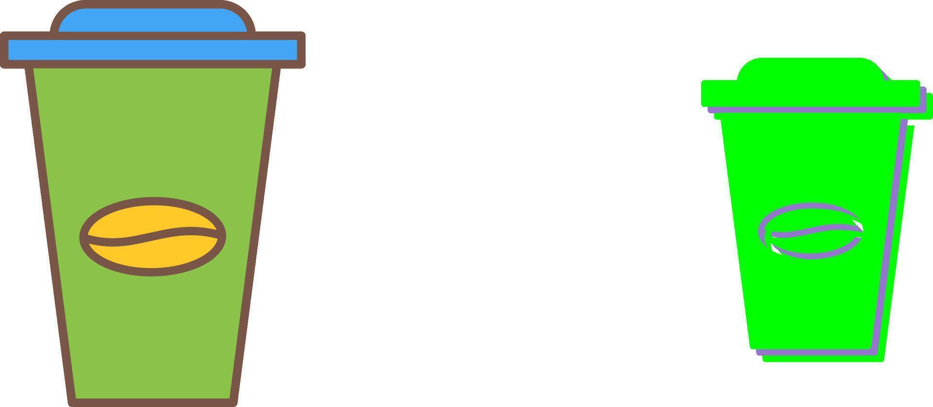 Coffee Cup Icon Design vector