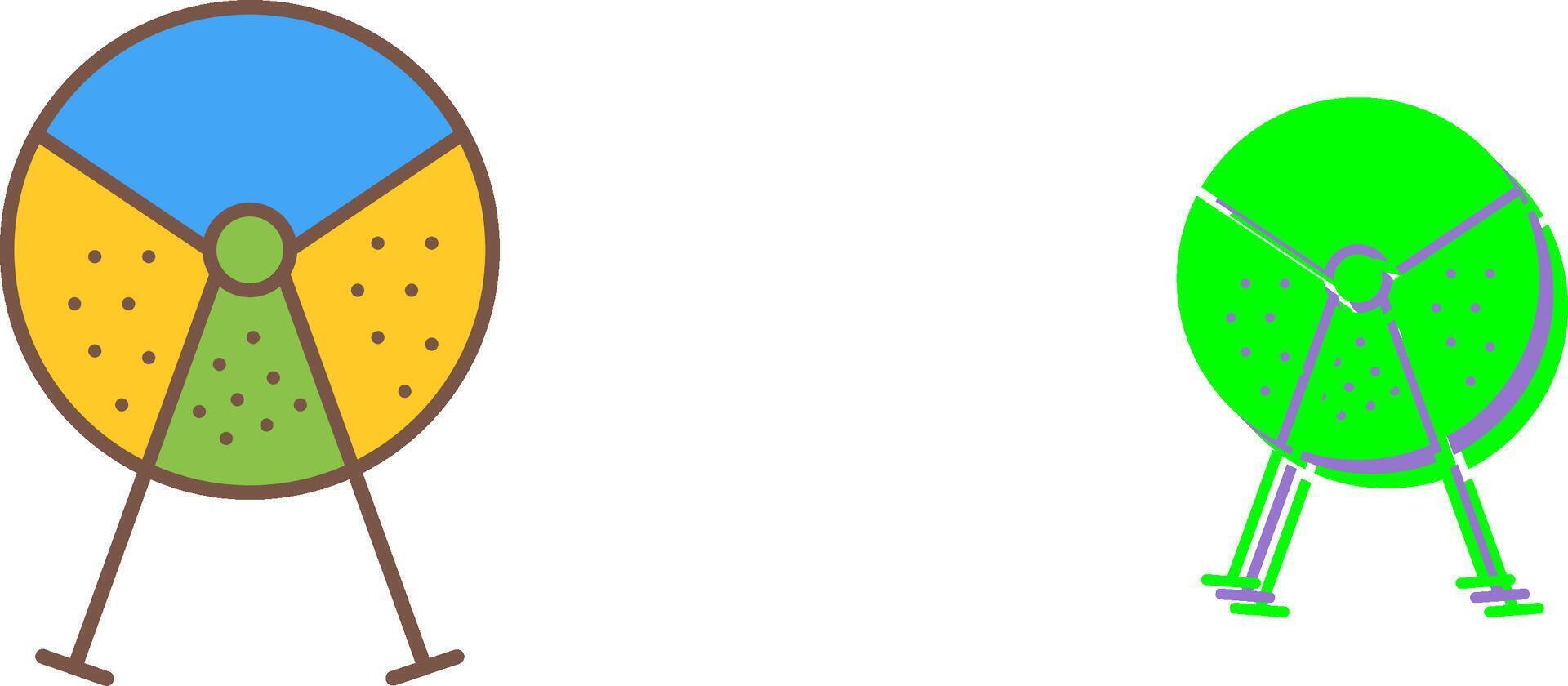 Lottery Machine Icon Design vector