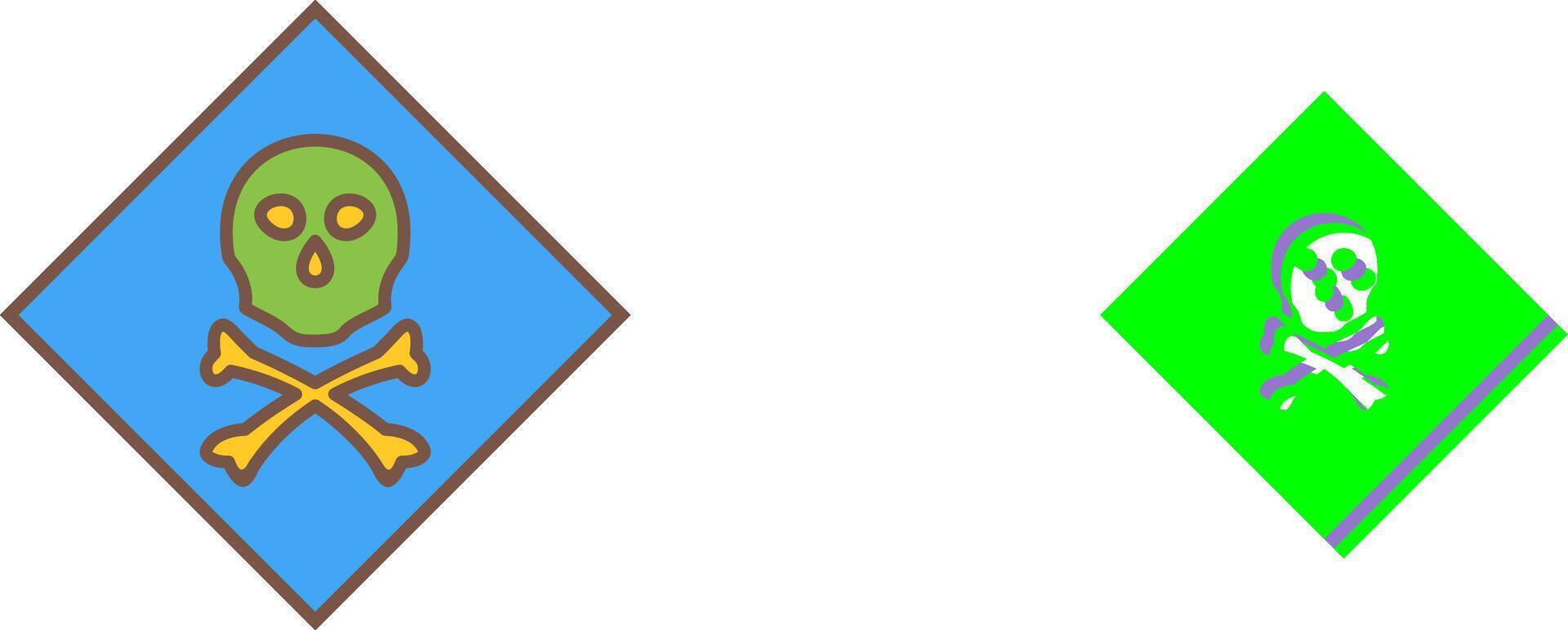 Poisonous Gas Icon Design vector