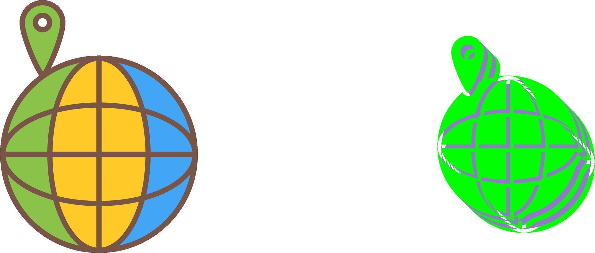 Vacation Spots Icon Design vector