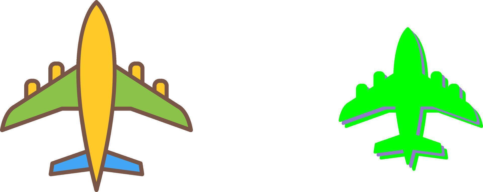 Aeroplane Icon Design vector