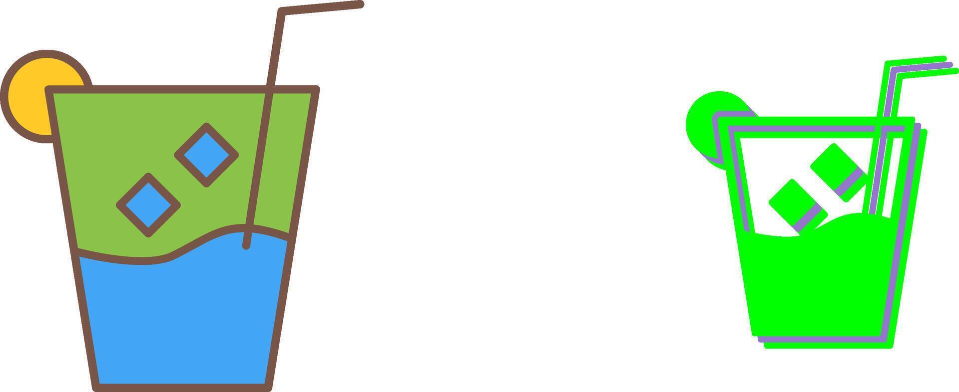 Unique Whiskey Sour Icon Design vector