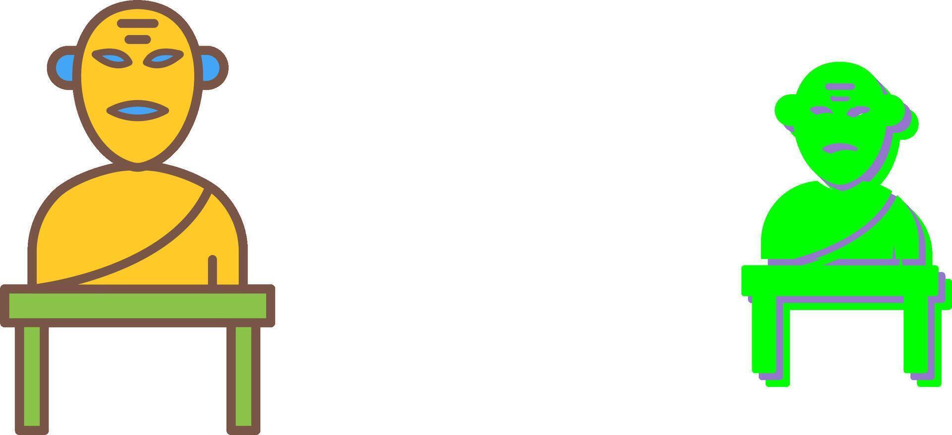 Greek god Icon Design vector