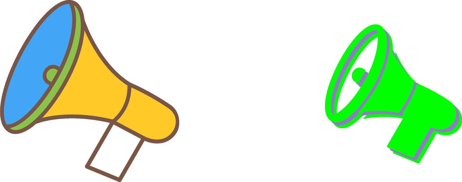 Announcement Speaker Icon Design vector