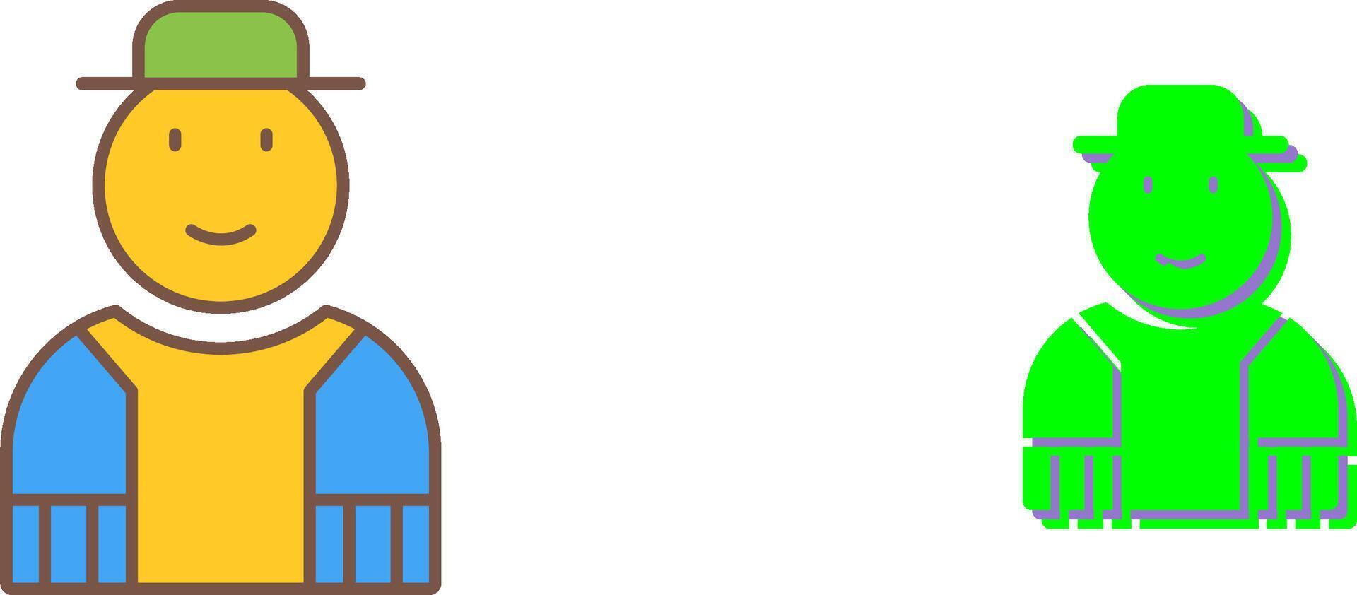 Gardener Icon Design vector