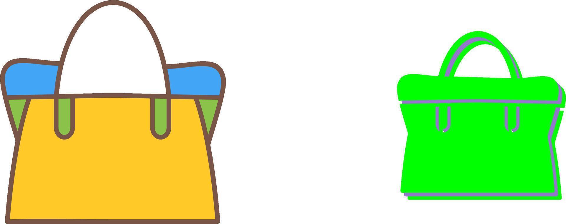 Bag Icon Design vector