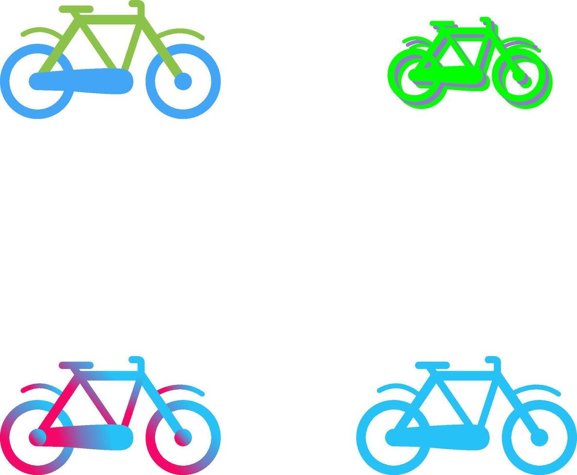 Bicycle Icon Design vector