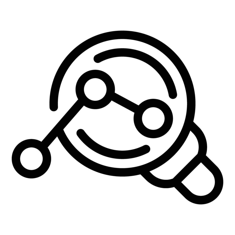 Continuous learning program icon outline . Life coach strategy vector