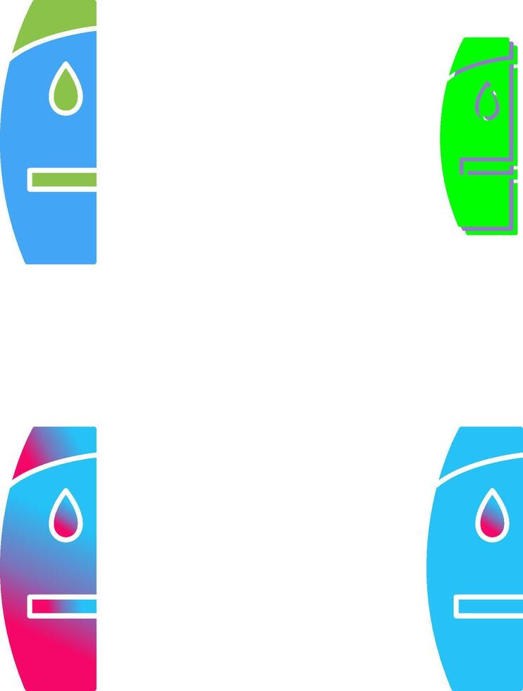 Shampoo Icon Design vector