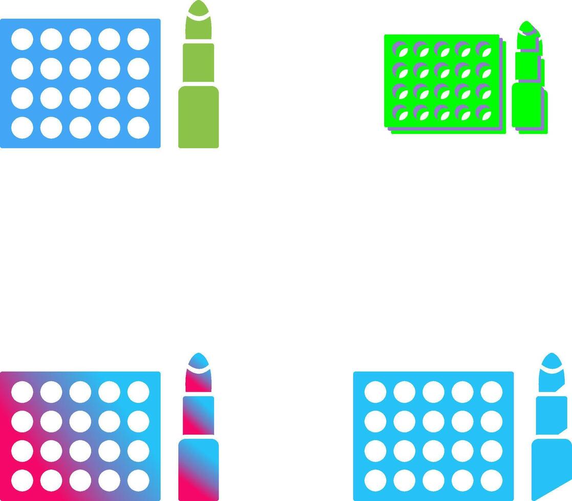 Makeup Icon Design vector