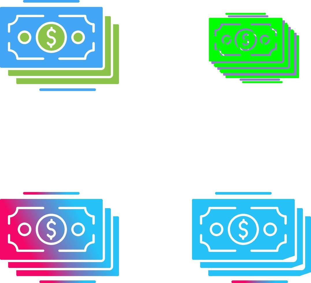 Money Icon Design vector