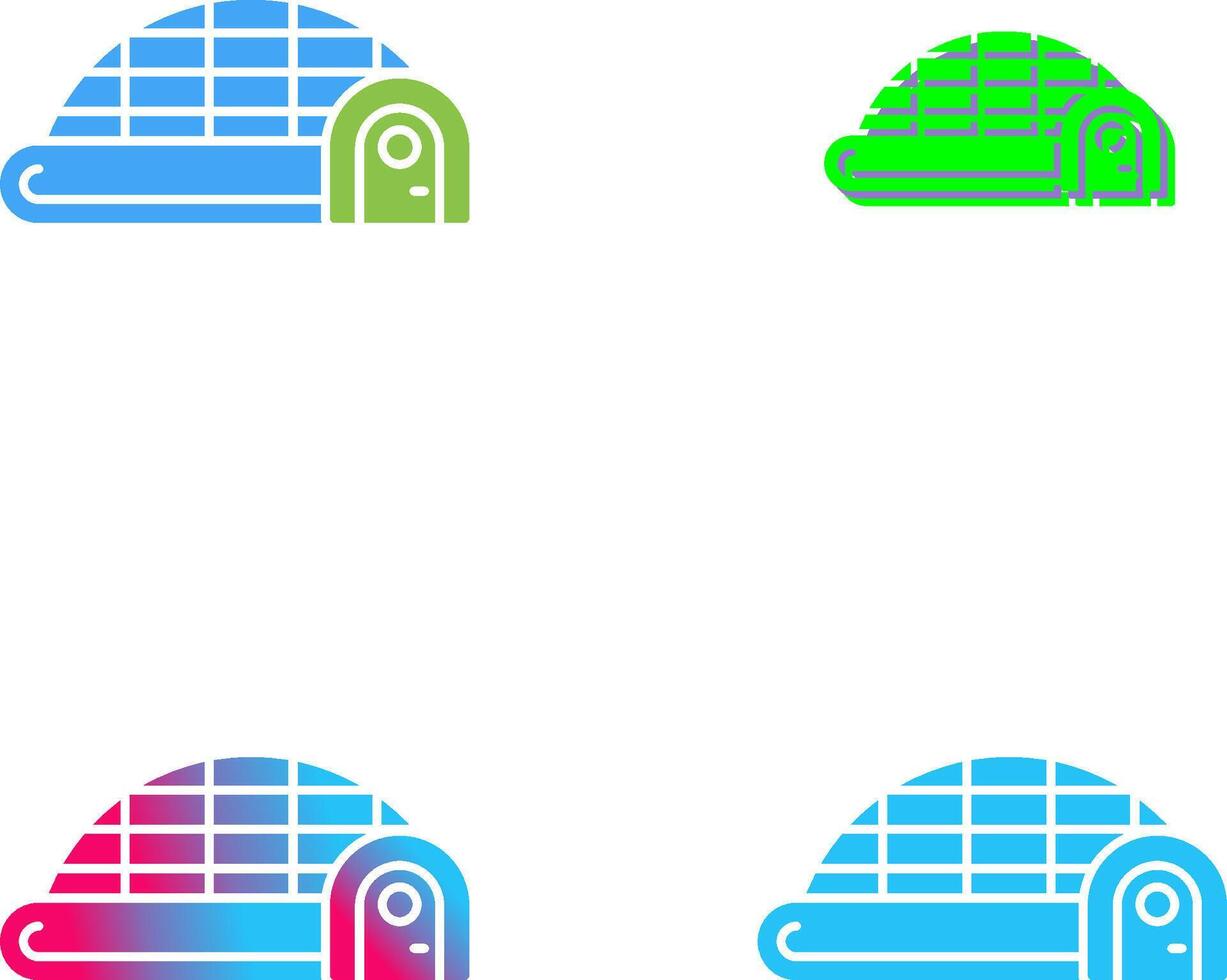 Igloo Icon Design vector