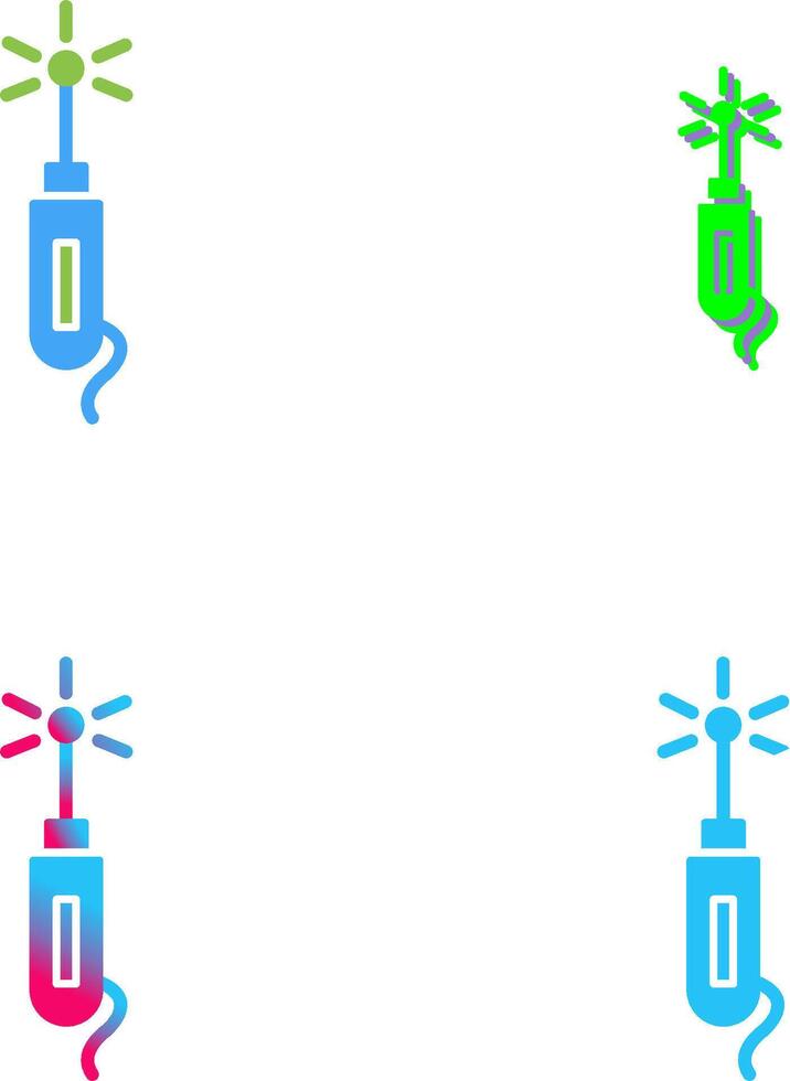 Laser Pen Icon Design vector
