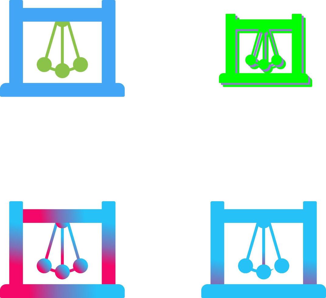 Pendulum Icon Design vector