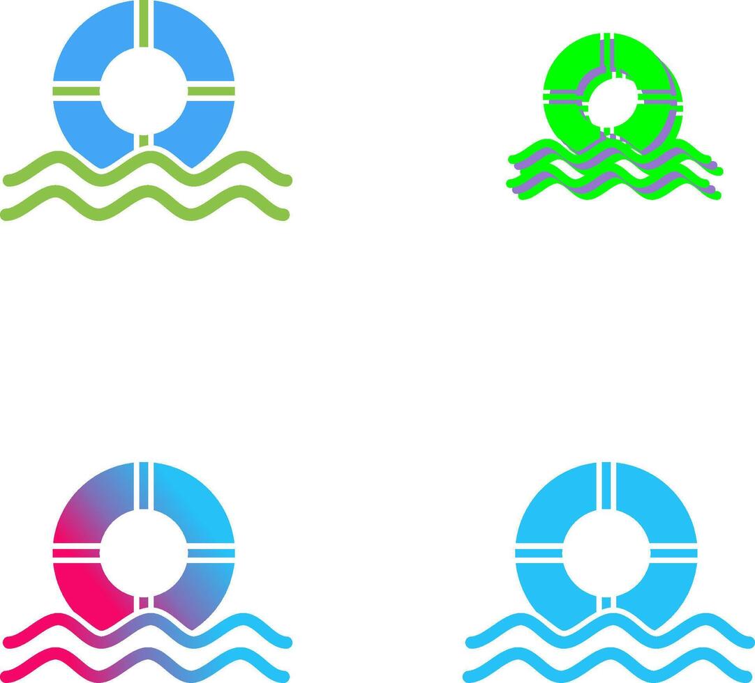 Float Icon Design vector