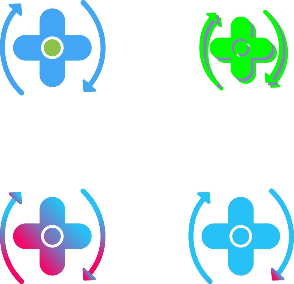 Rotate Icon Design vector
