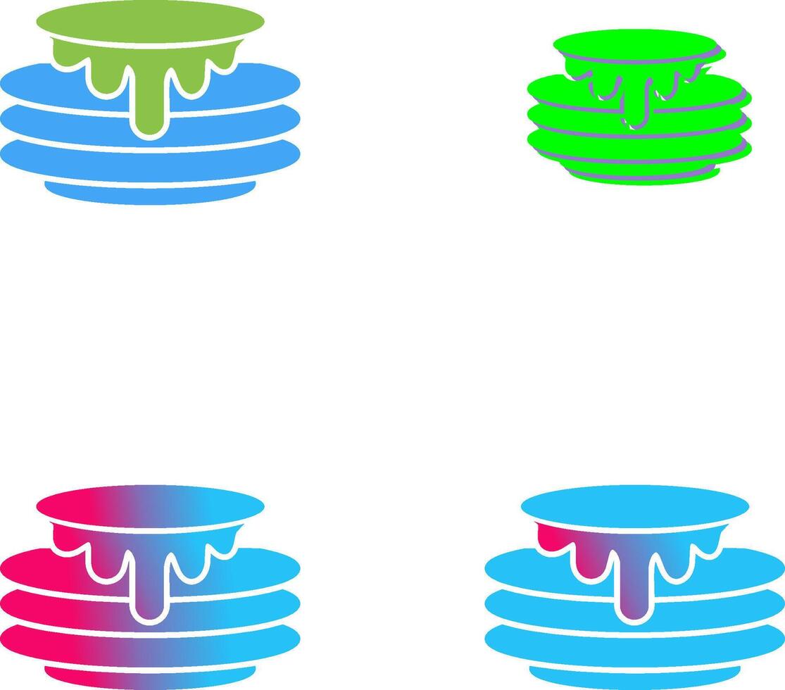 Pancake Icon Design vector