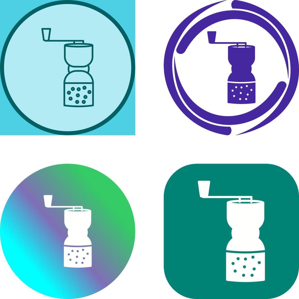 Coffee Grinder Icon Design vector
