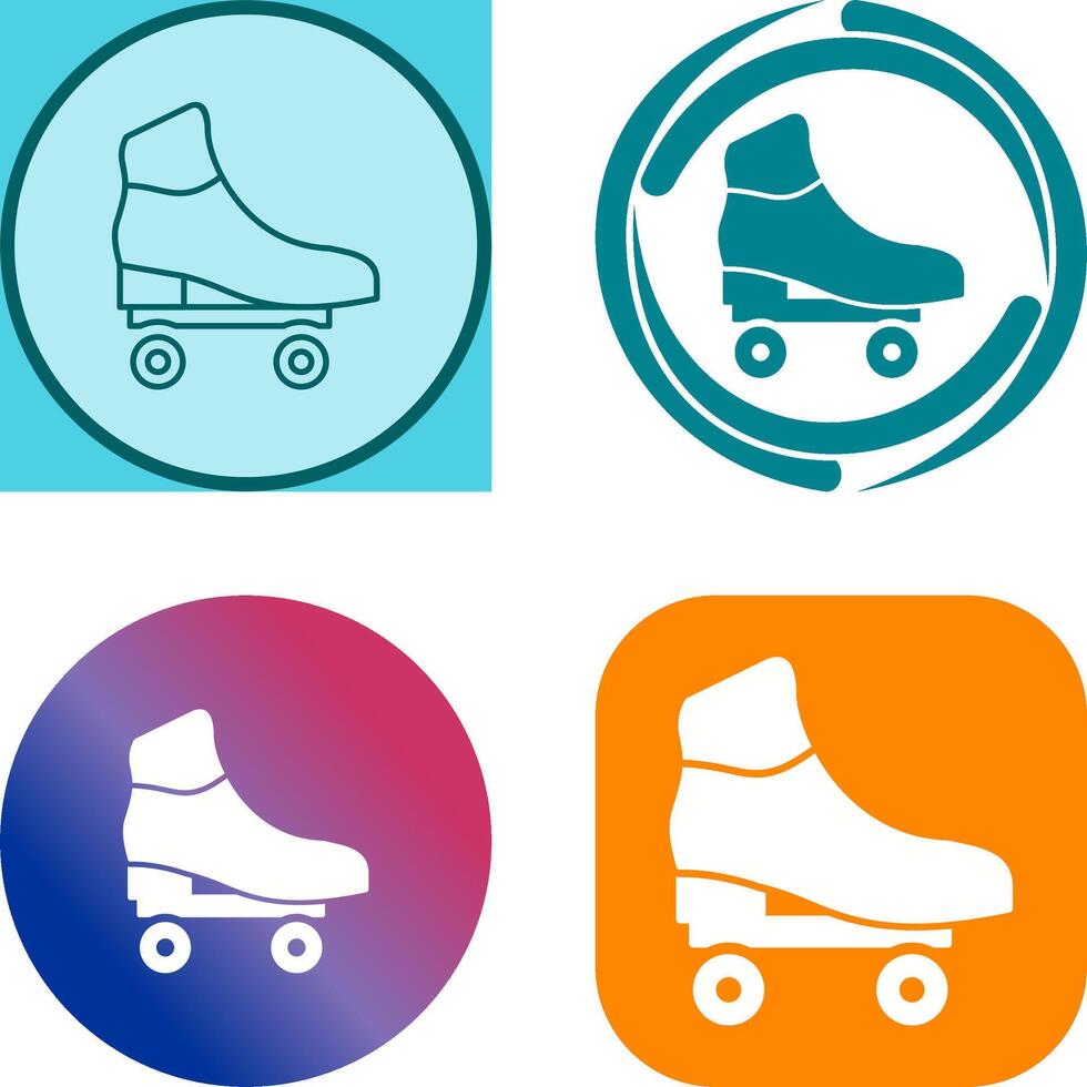 Skates Icon Design vector