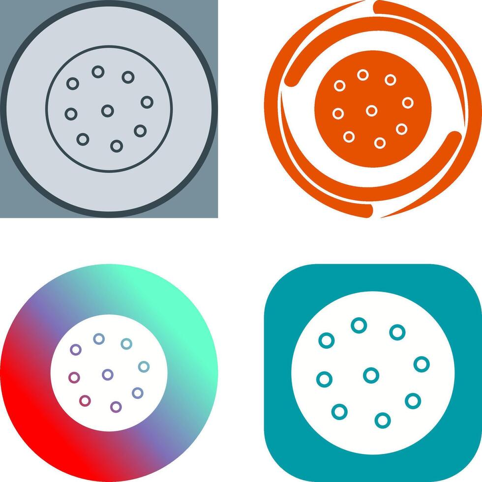 Cookie Icon Design vector
