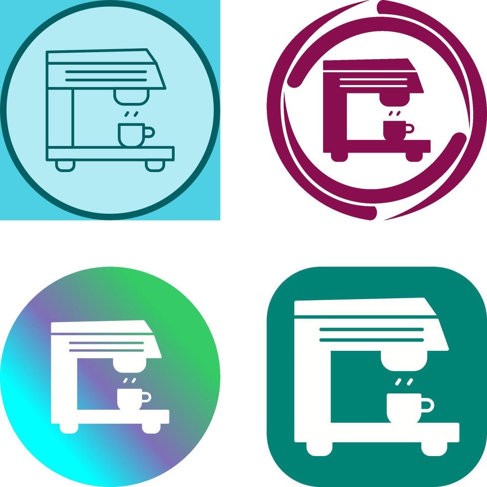 Coffee Machine Icon Design vector