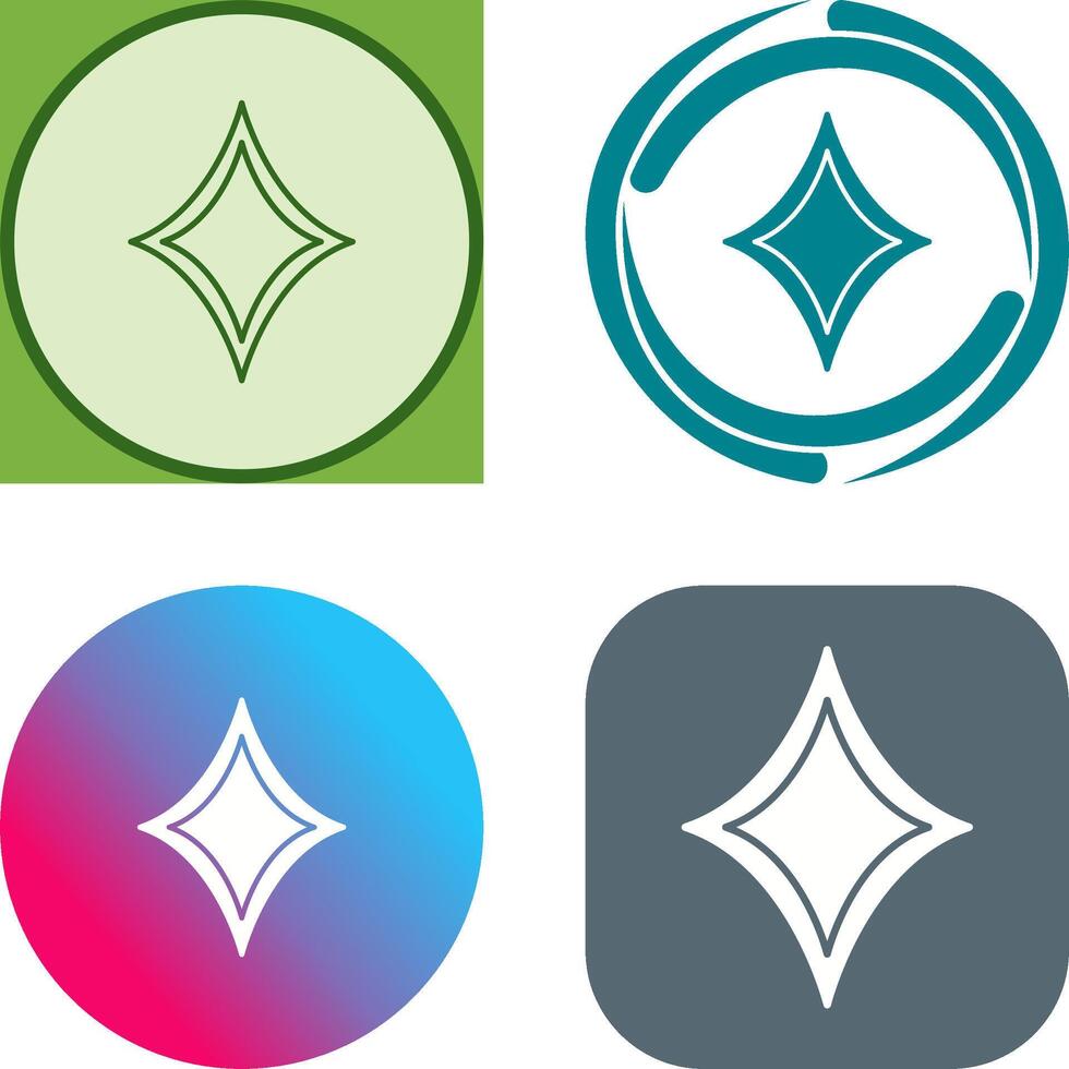 Diamond Icon Design vector