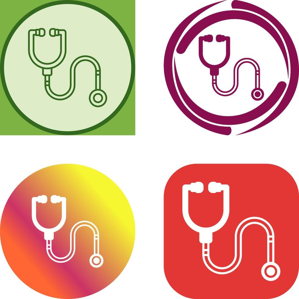 Stethoscope Icon Design vector