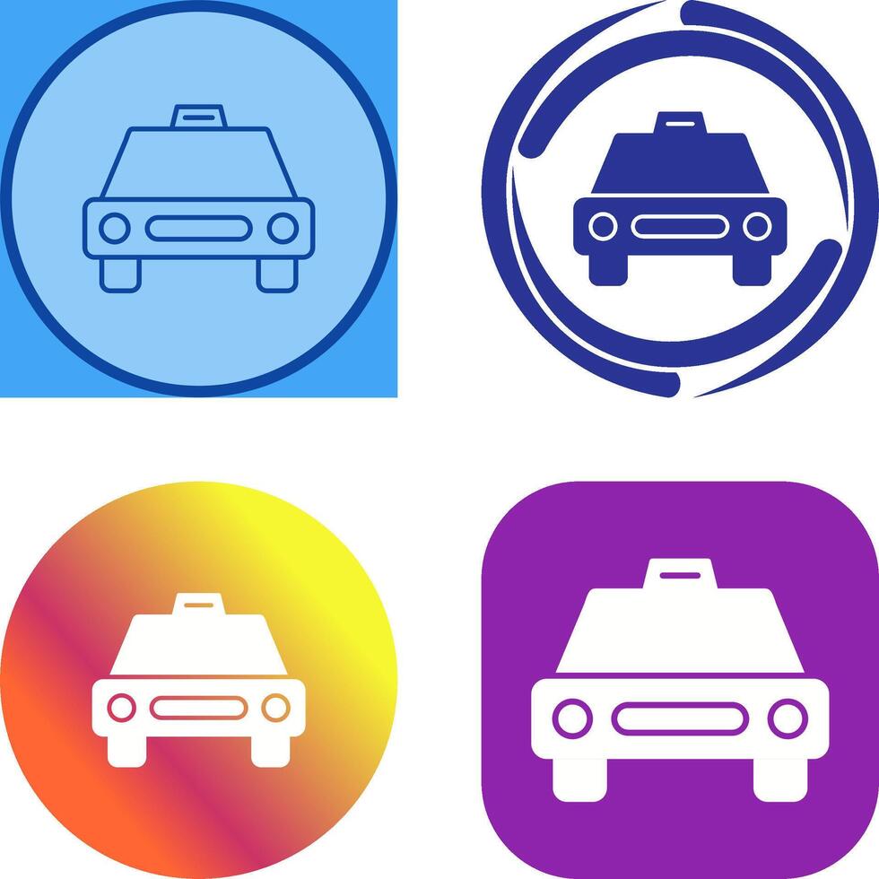 Cab Icon Design vector