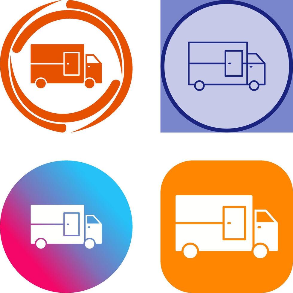Unique Shipment Icon Design vector