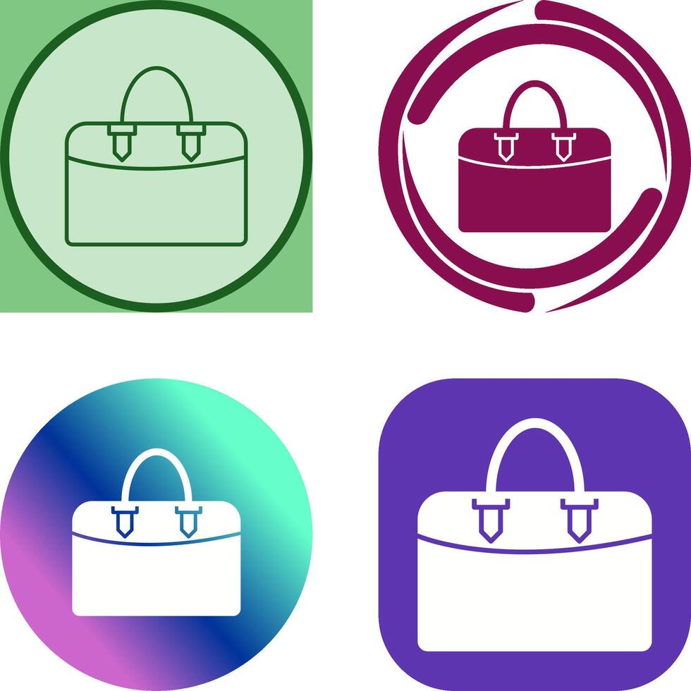 Unique Case Icon Design vector