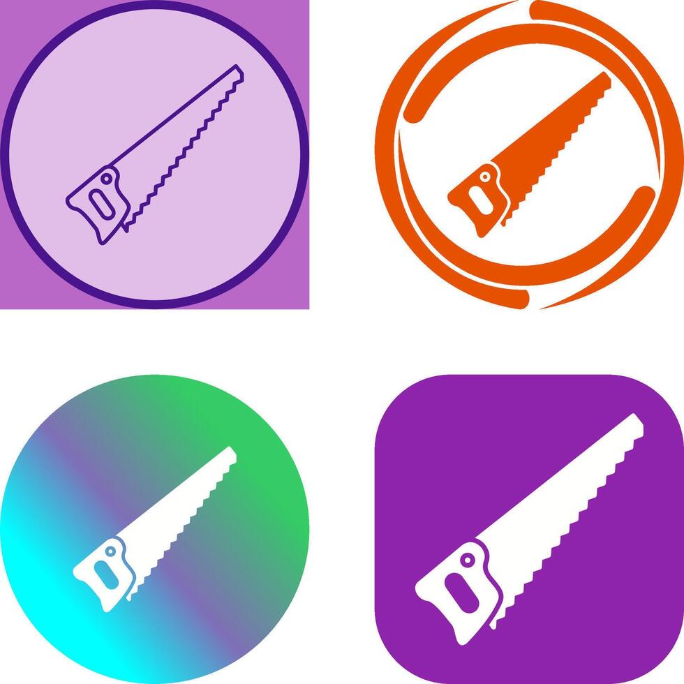 Saw Icon Design vector