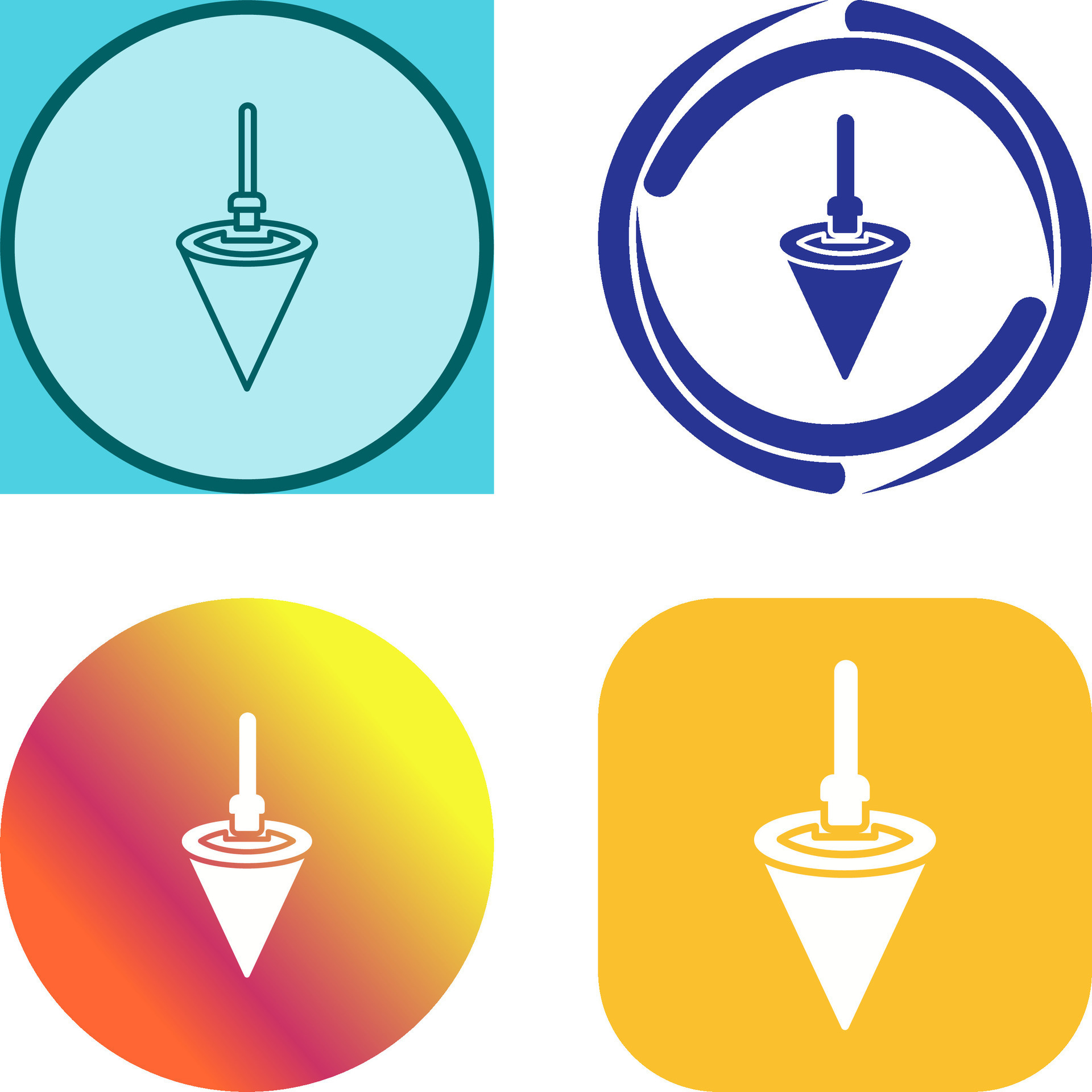 Plumb Bob Icon Design 45415676 Vector Art at Vecteezy