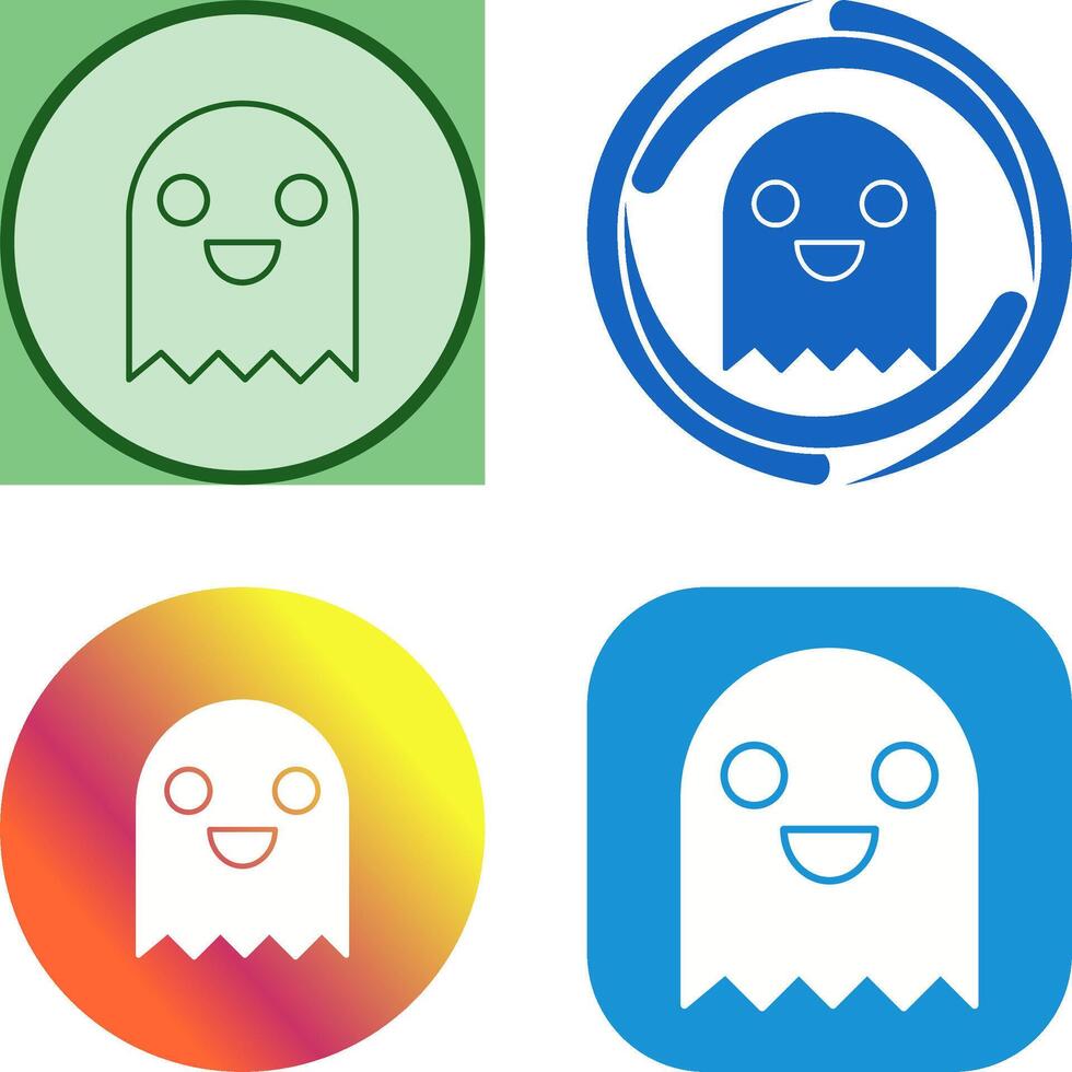 Unique Game Character Icon Design vector