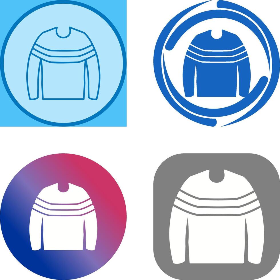 Sweater Icon Design vector