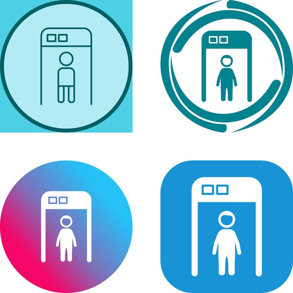 Security Check Icon Design vector