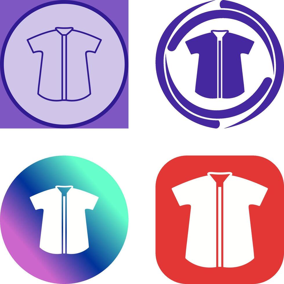 Check Shirt Icon Design vector