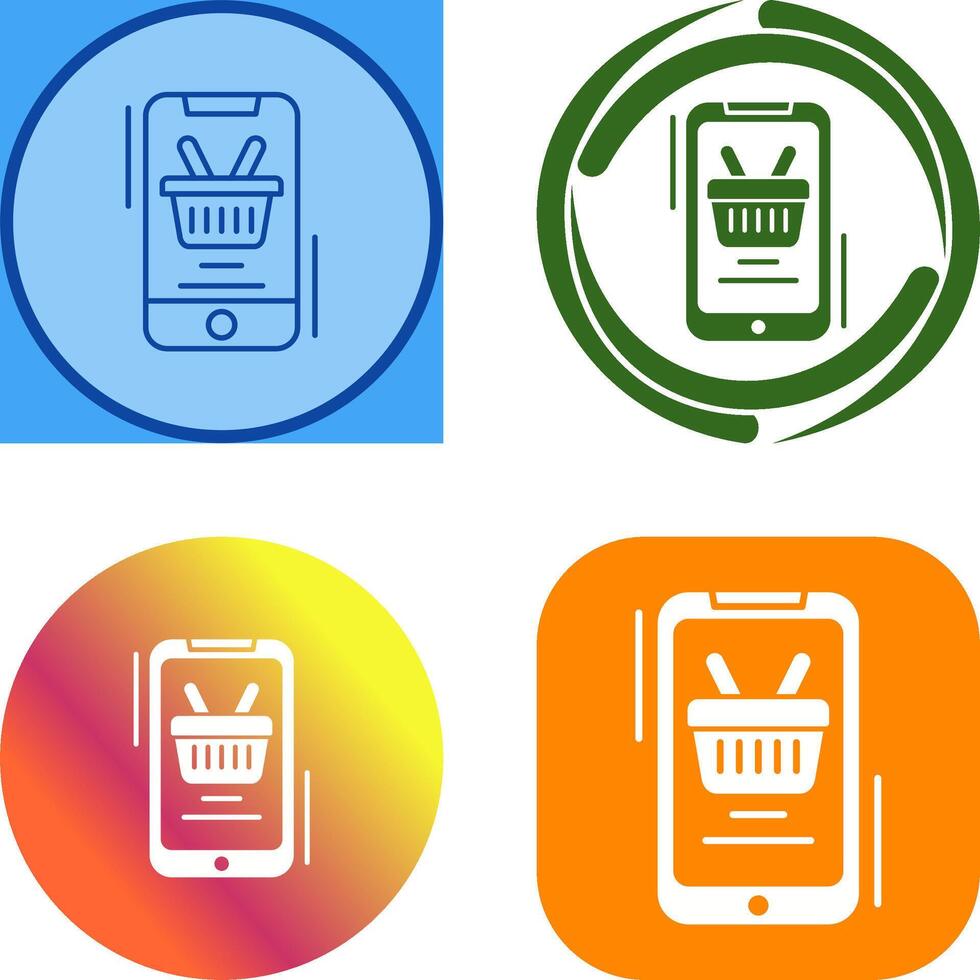 Basket Icon Design vector