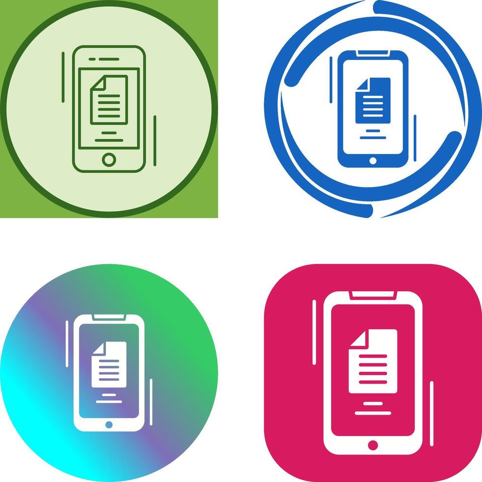 Note Icon Design vector
