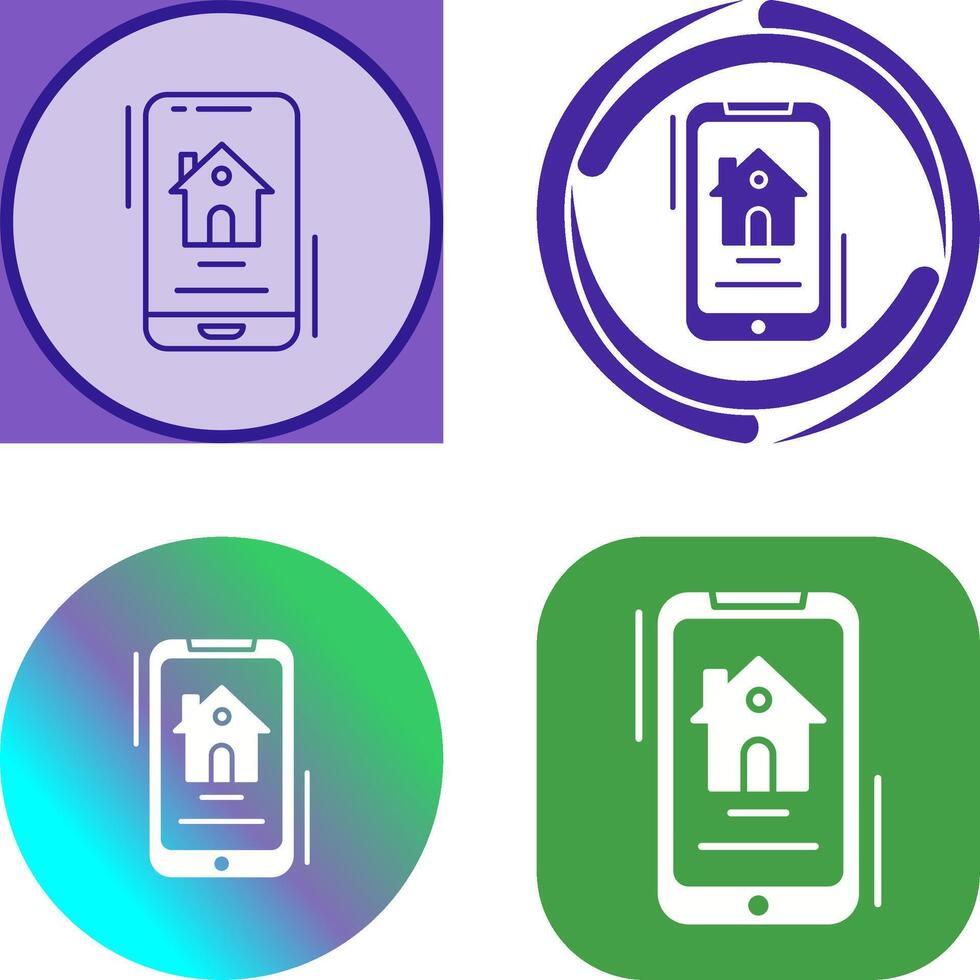 Home Icon Design vector