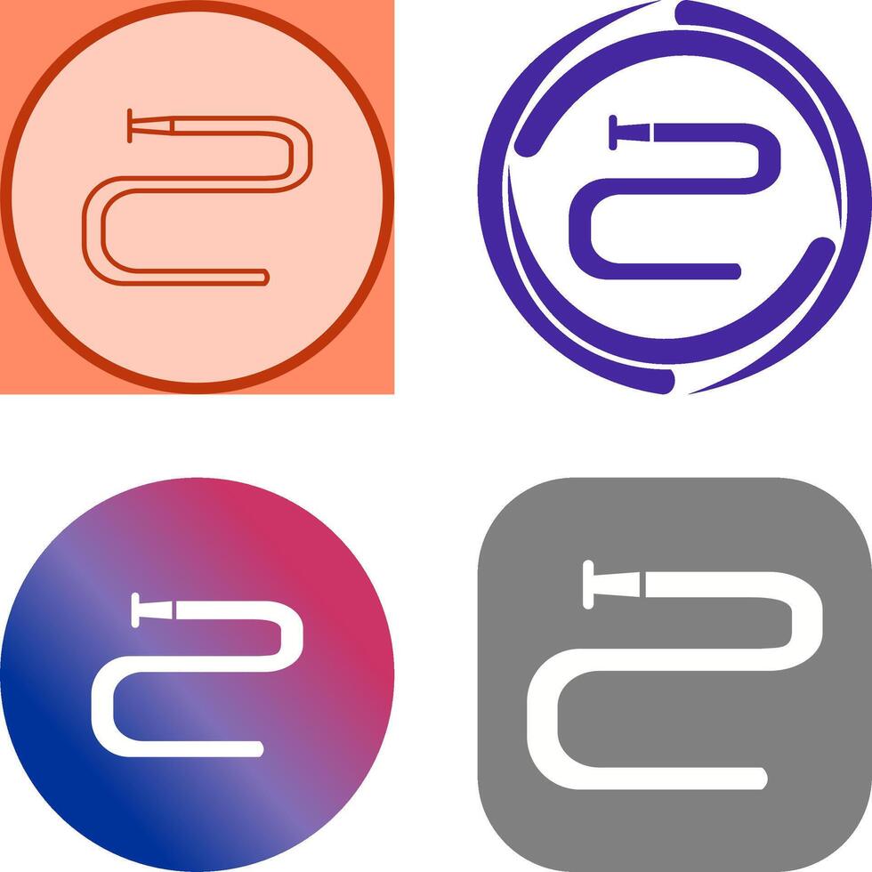 Water Pipe Icon Design vector