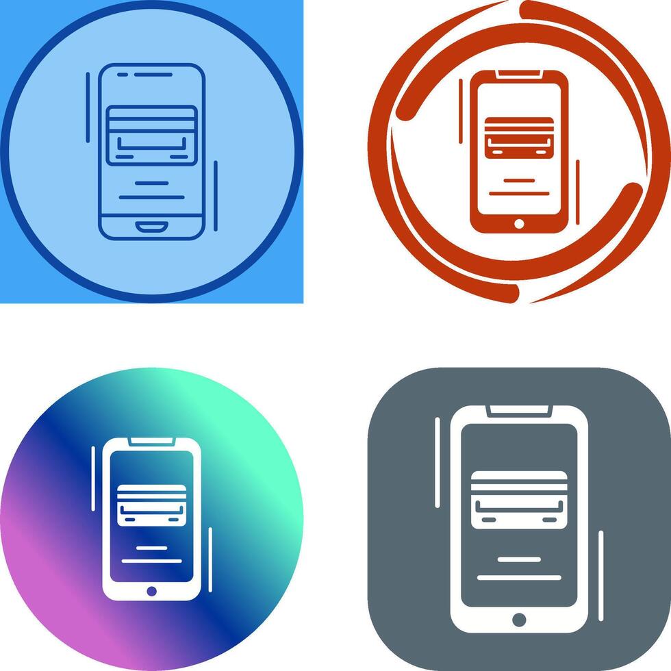 Payment Method Icon Design vector